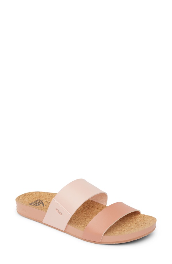リーフ レディース シューズ サンダル Reef Cushion Bounce Vista Slide Sandal (Women) CAMEO ROSE DUO|ReVida 店