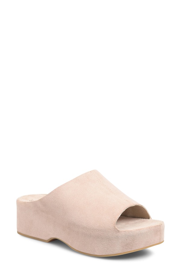 コークイーズ レディース シューズ サンダル プラットフォーム Kork-Ease Yazmin Platform Slide Sandal (Women) TAUPE SUEDE トープ｜ReVida 店