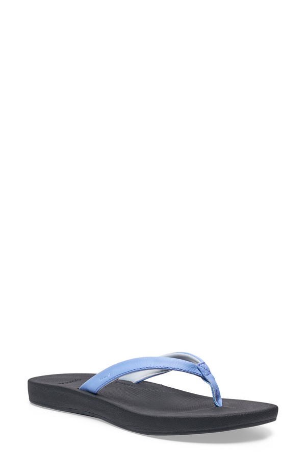 サヌーク レディース シューズ サンダル Sanuk Cosmic Shores Water Friendly Flip Flop (Women) HYDRANGEA｜ReVida 店