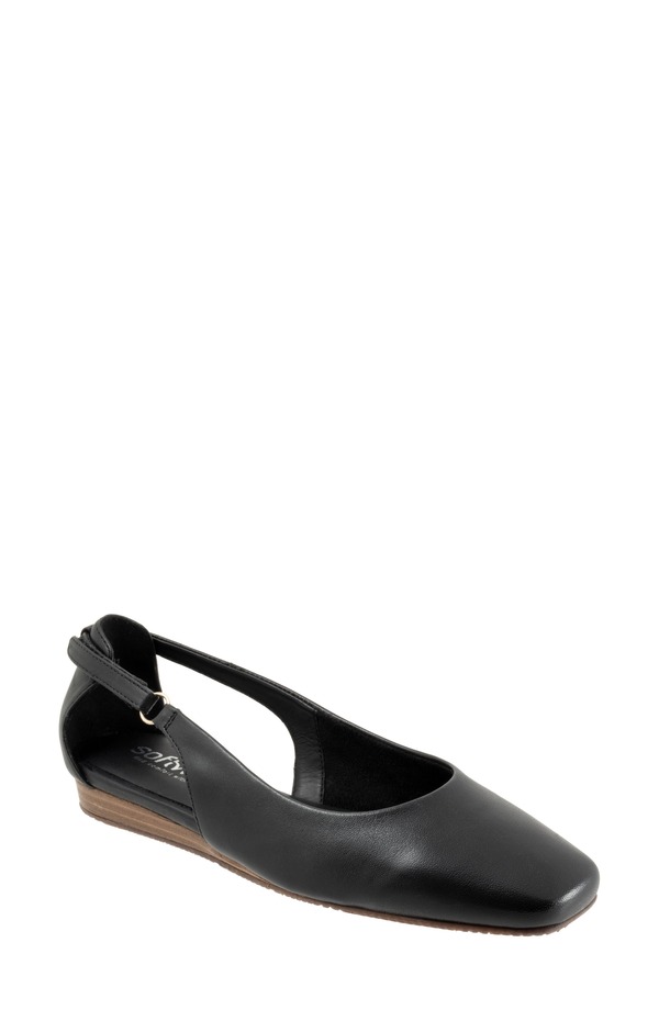 ソフトウォーク レディース シューズ パンプス SoftWalk Venice Flat (Women) BLACK ブラック｜ReVida 店
