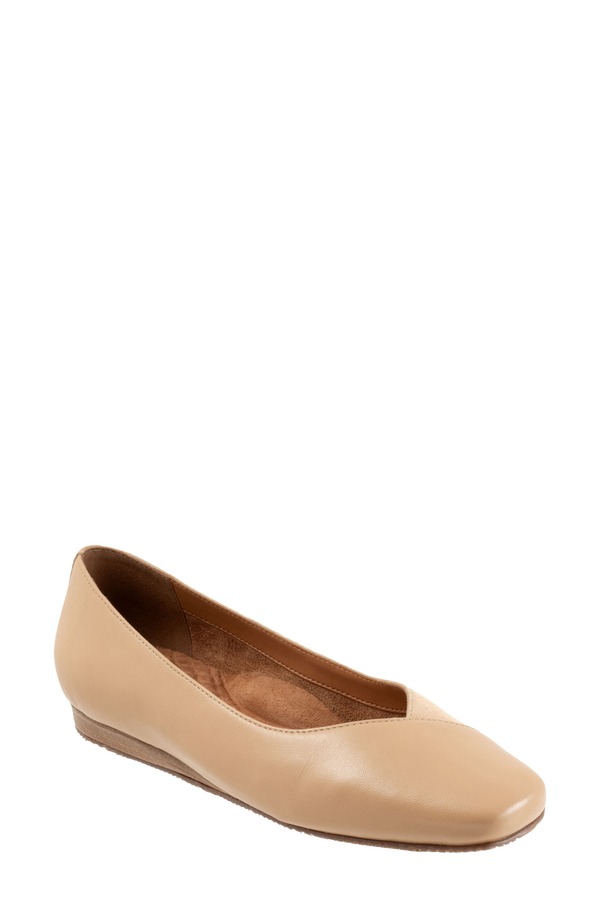 ソフトウォーク レディース シューズ パンプス SoftWalk Vina Flat (Women) BEIGE ベージュ|ReVida 店