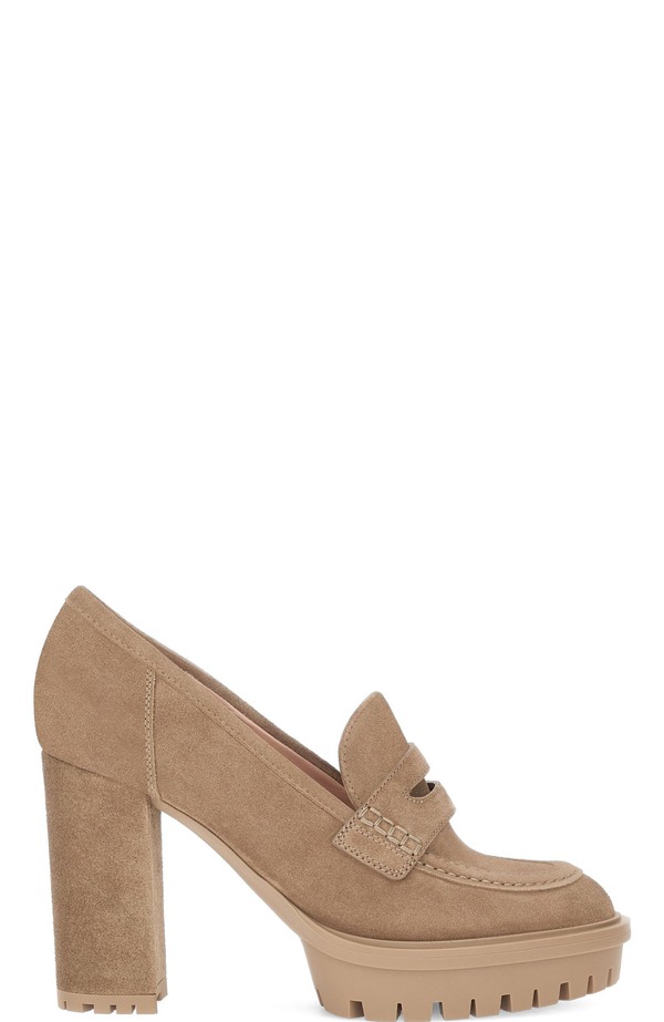 ジャンヴィト ロッシ レディース シューズ スニーカー Gianvito Rossi Barry Pumps Light Brown suede ブラウン|ReVida 店