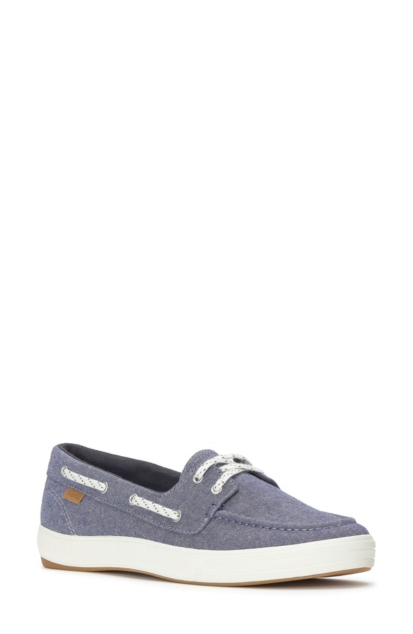ケッズ レディース シューズ スニーカー Keds Center II Boat Shoe (Women) BLUE ブルー｜ReVida 店