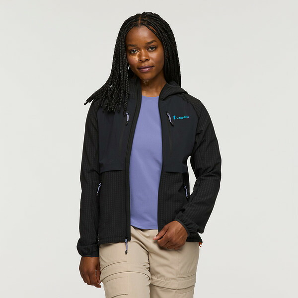 コートパクシー レディース アウター ジャケット・ブルゾン フーデッドジャケット Cotopaxi Yermo Hooded Jacket - Women's Cotopaxi Black ブラック｜ReVida 店