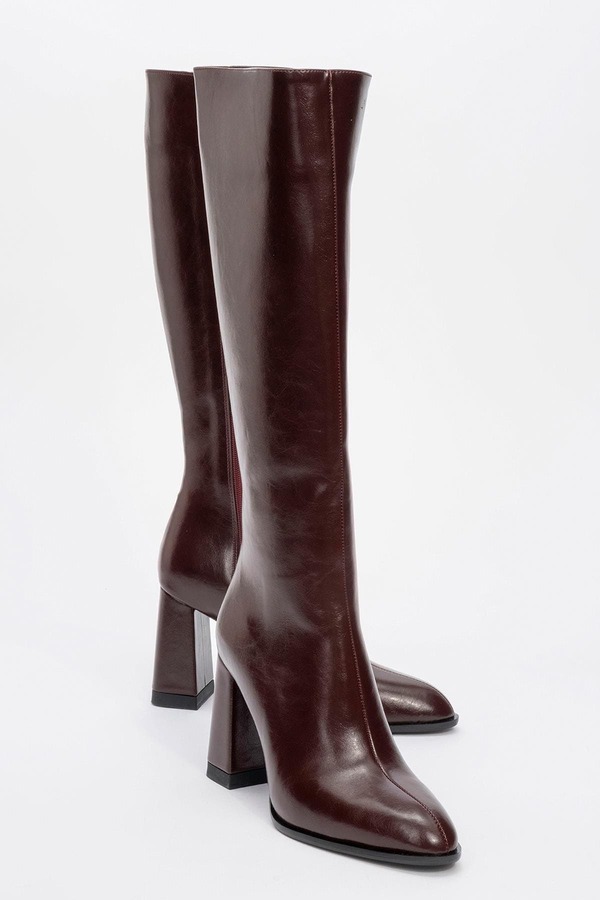 プロローグシューズ レディース ブーツ・レインブーツ Prologue Shoes Decer Knee High Boot (Women) Burgundy バーガンディ｜ReVida 店