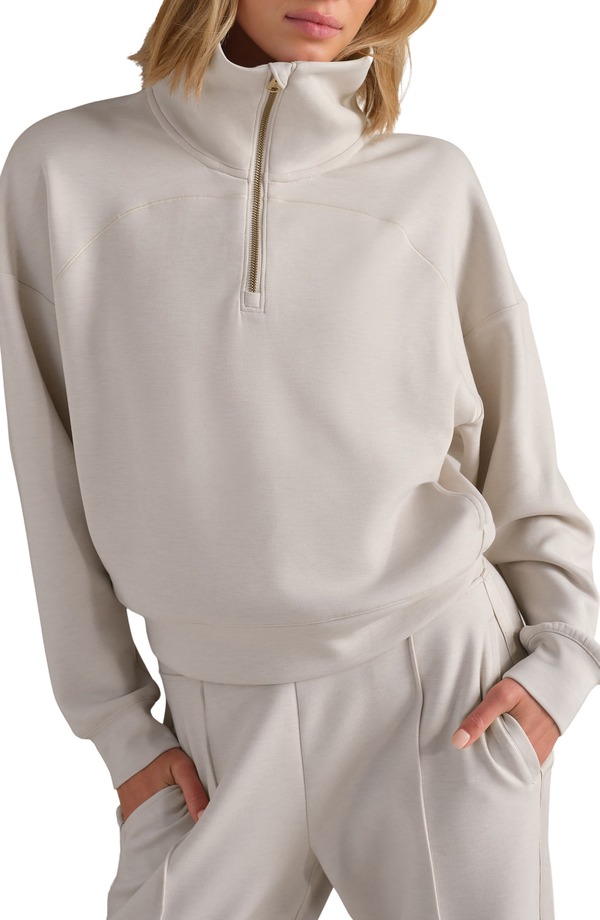 ローヌ レディース アウター パーカー・スウェット ハーフジップ Rhone DreamGlow Half Zip DUNE｜ReVida 店