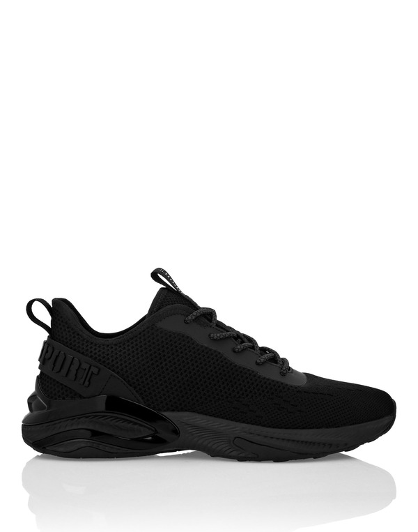 プレイン スポーツ レディース シューズ スニーカー PLEIN SPORT Nitro Xtreme // Gen.x.05 Unisex (Unisex) black/black ブラック｜ReVida 店