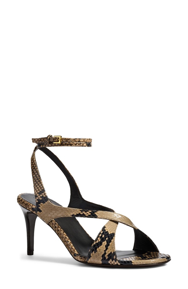 カイト レディース シューズ スニーカー サンダル アンクル Khaite Liriankle Strap Sandal (Women) TAUPE トープ｜ReVida 店