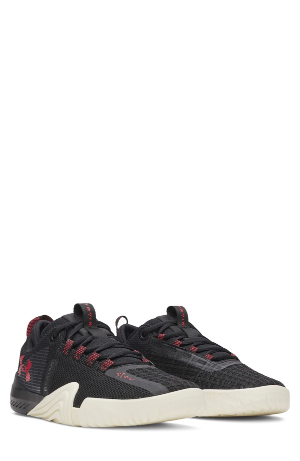 アンダーアーマー レディース シューズ スニーカー Under Armour UA TriBase Reign 6 Training Shoe (Women) BLACK / WINTER WHITE ホワイト｜ReVida 店