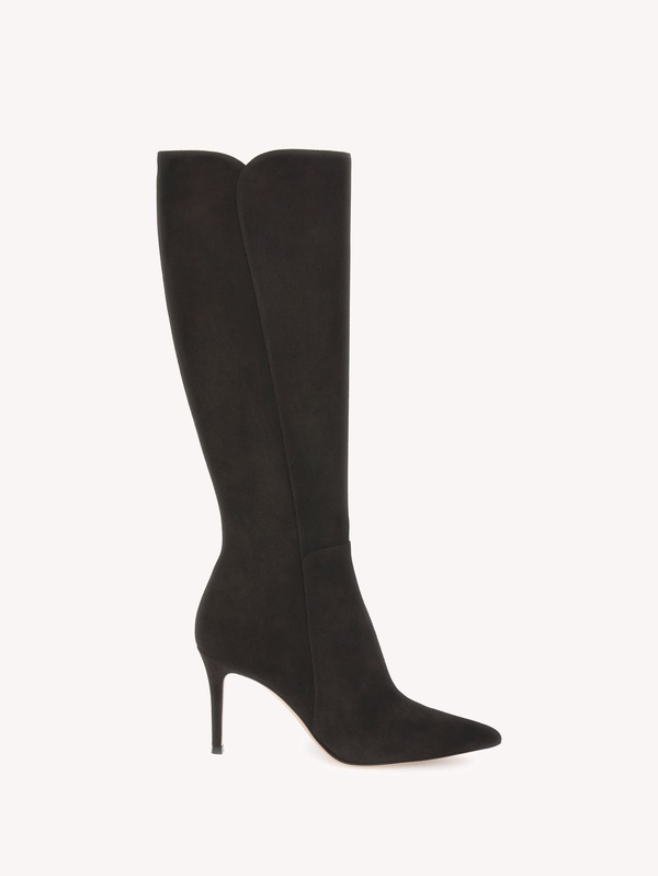 ジャンヴィト ロッシ レディース シューズ スニーカー ブーツ Gianvito Rossi Levy Boot (Women) Brown Suede Leather ブラウン|ReVida 店