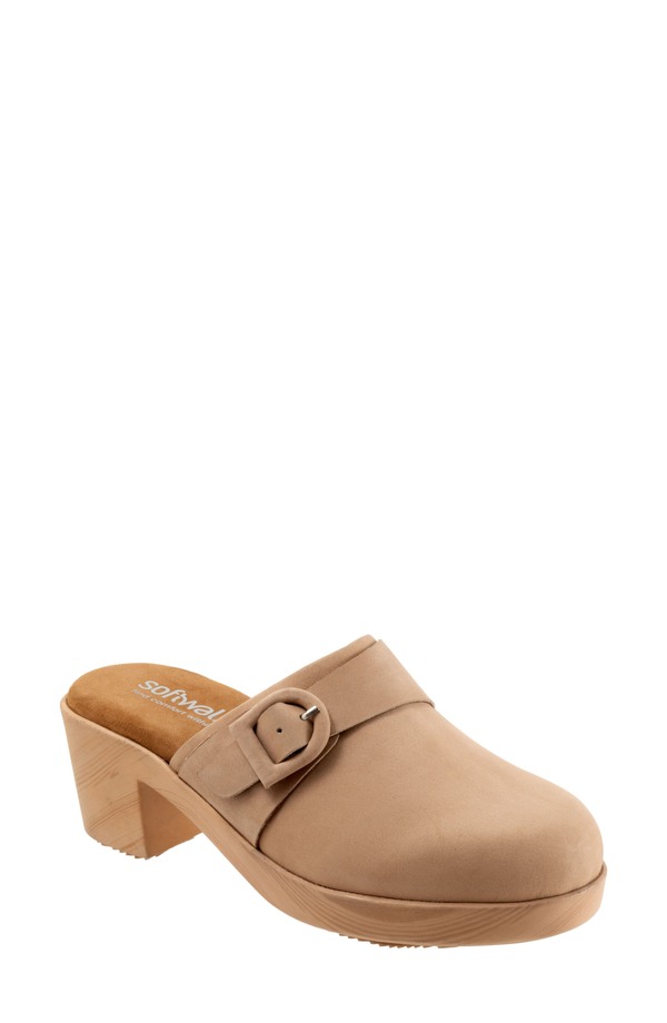 ソフトウォーク レディース シューズ サンダル プラットフォーム SoftWalk Ferrara Platformule (Women) TAUPE OILY トープ|ReVida 店