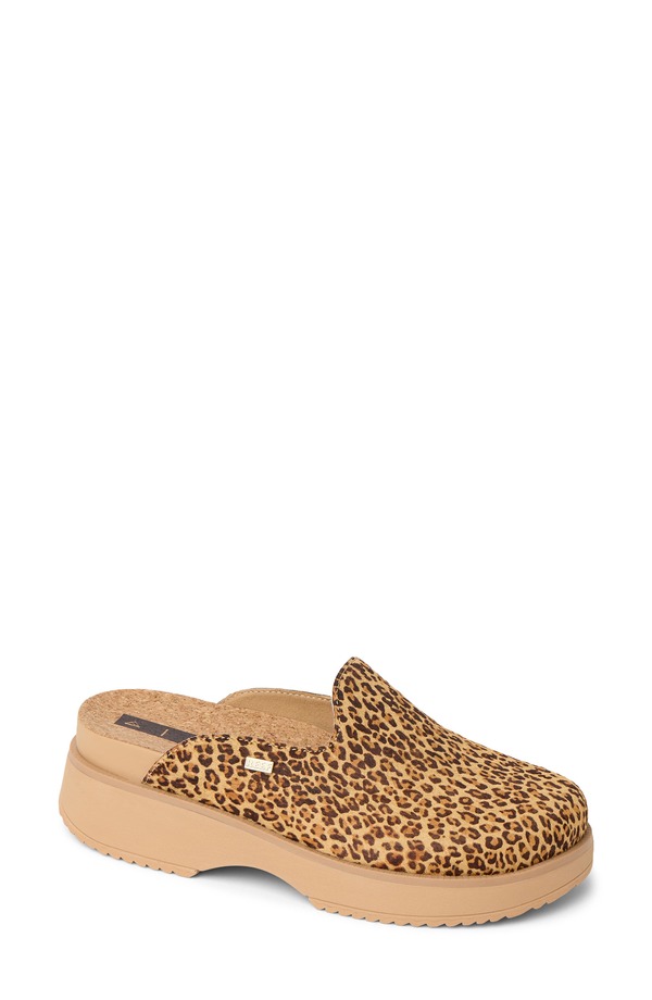 リーフ レディース シューズ サンダル プラットフォーム Reef Vista Skye Platform Clog (Women) LEOPARD アニマル｜ReVida 店