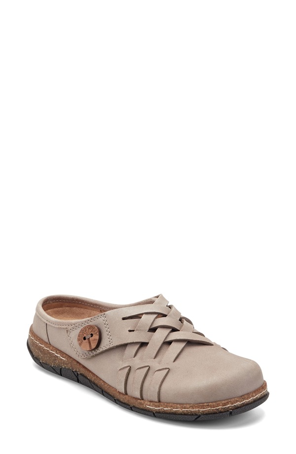 アース レディース シューズ サンダル Earth Emis Clog (Women) LIGHT GREY グレー｜ReVida 店