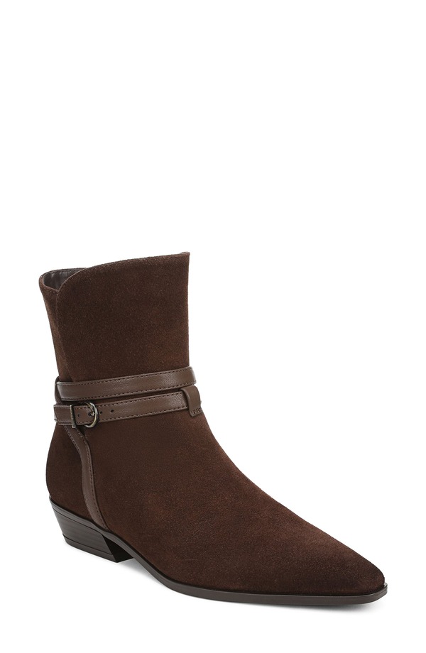 ナチュライザー レディース シューズ ブーツ・レインブーツ Naturalizer Boden Bootie (Women) CHOCOLATE SUEDE チョコレート|ReVida 店