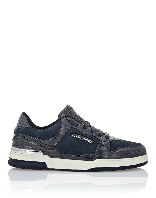 プレイン スポーツ レディース シューズ スニーカー PLEIN SPORT Viper Luxe // Gen.x.05 Unisex (Unisex) middle blue｜ReVida 店