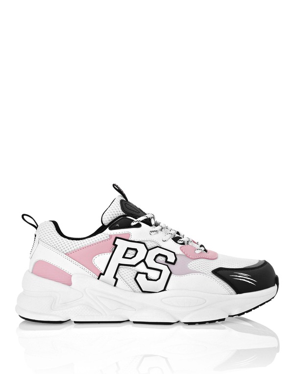 プレイン スポーツ レディース シューズ スニーカー PLEIN SPORT Lo-Top Sneakers Unisex (Unisex) white/rose ホワイト｜ReVida 店 22,578円