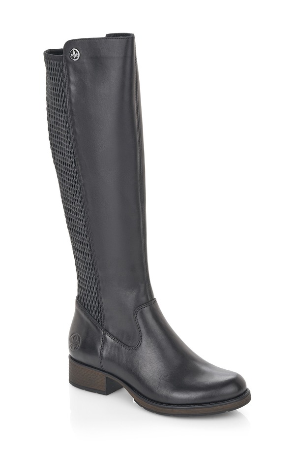 リーカー レディース シューズ ブーツ・レインブーツ Rieker Faith 91 Riding Boot (Women) SCHWARZ/ BLACK/ SCHWARZ ブラック｜ReVida 店