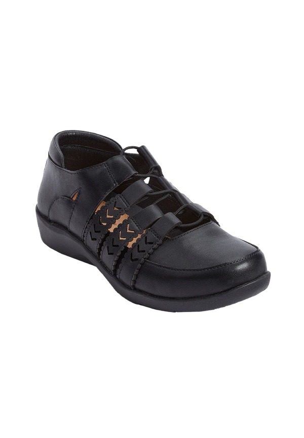コンフォートビュー レディース シューズ ヒール Comfortview The Nica Flat (Women) BLACK ブラック|ReVida 店