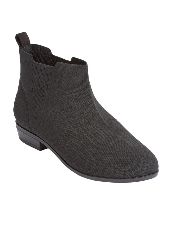 コンフォートビュー レディース シューズ ブーツ・レインブーツ Comfortview The Aspyn Bootie (Women) BLACK ブラック｜ReVida 店