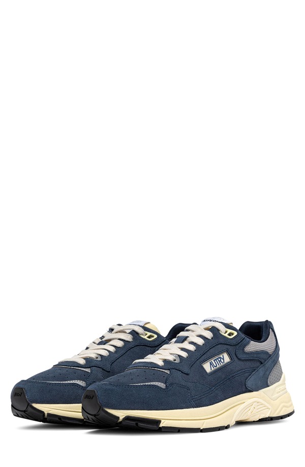 オートリ&mdash; メンズ シューズ スニーカー AUTRY Hyperway Low Sneaker (Men) BLUE/ SILVER ブルー｜ReVida 店