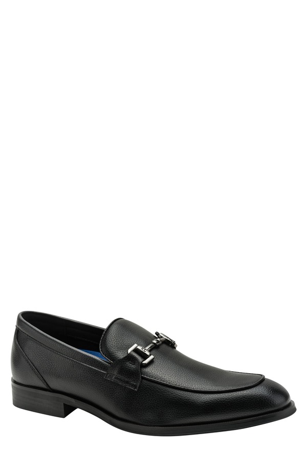 ケネスコール メンズ シューズ スリッポン・ローファー レザー フェイクレザー Kenneth Cole Reaction Miller Faux Leather Bit Loafer (Men) BLACK ブラック|ReVida 店