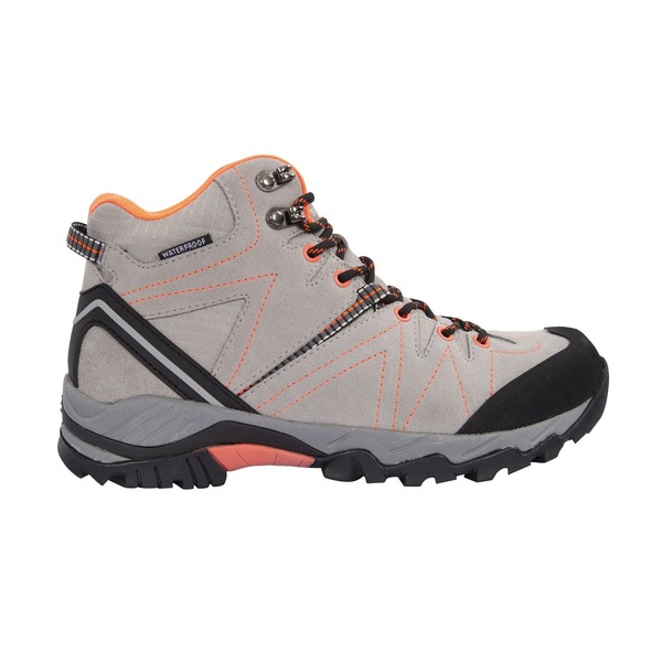 トレスパス レディース シューズ ブーツ・レインブーツ スエード Trespass Kiara Suede Walking Boots (Women) Gray グレー|ReVida 店