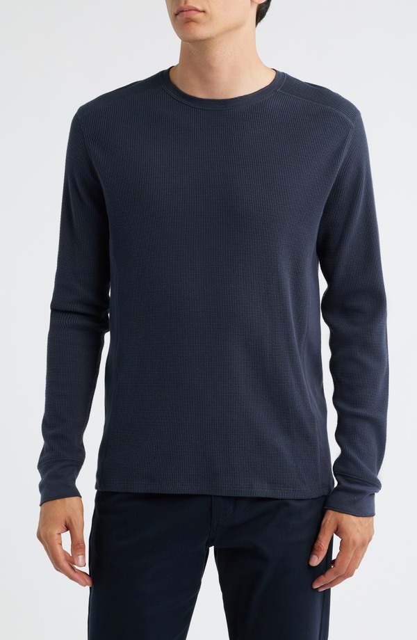 ヴィンス メンズ トップス Tシャツ Vince Thermalong Sleeve T-Shirt Coastal