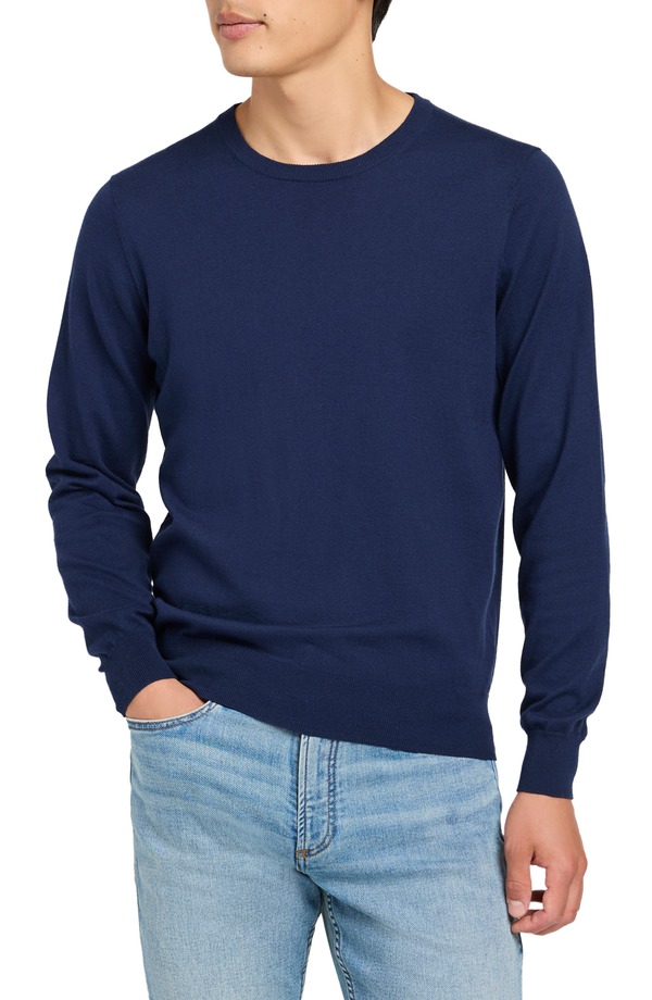 ファレティ メンズ アウター パーカー・スウェット セーター Faherty Movement Long Sleeve Sweater Marine Navy Heather ヘザー 32,370円
