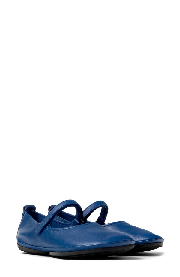 カンペール レディース シューズ パンプス Camperight Nina Flat Navy 米国海軍