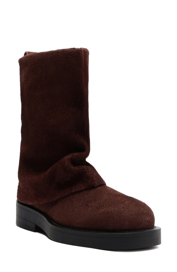 シュッツ レディース シューズ ブーツ・レインブーツ Schutz Keira Cloak Boot Root Brown ブラウン