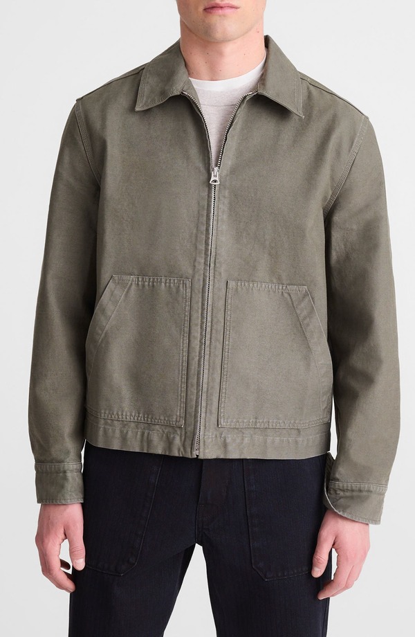 メイドウェル メンズ アウター 上衣・上衣 プルオーバー Madewell Reverse Sateen Service Jacket Surplus