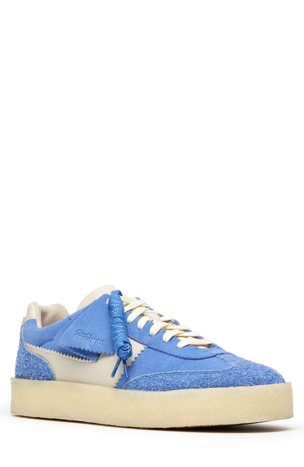 クラークス メンズ シューズ スニーカー Clarks Originals Tor 80 Sneaker (Men) BLUE COMBINATION ブルー｜ReVida 店