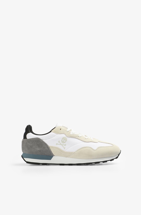 スカルパーズ メンズ シューズ スニーカー Scalpers Nuprax Sneakers (Men) Off White オフホワイト|ReVida 店