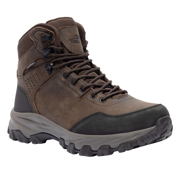 トレスパス メンズ シューズ ブーツ・レインブーツ レザー Trespasstride Leather Walking Boots (Men) Dark Brown ブラウン｜ReVida 店