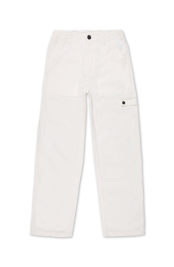 フォルテラ レディース ボトムス レギンス ヴィンテージ パンツ Fortela Military Style Vintage Trousers Ecru エクリュ|ReVida 店
