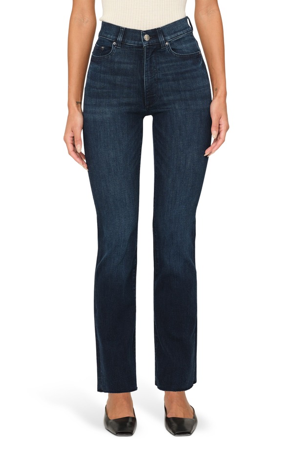 ディーエル 1961 レディース ボトムス デニムパンツ ジーンズ DL1961 Halle Straight Instasculpt High Rise Jeans MEDITERRANEAN｜ReVida 店