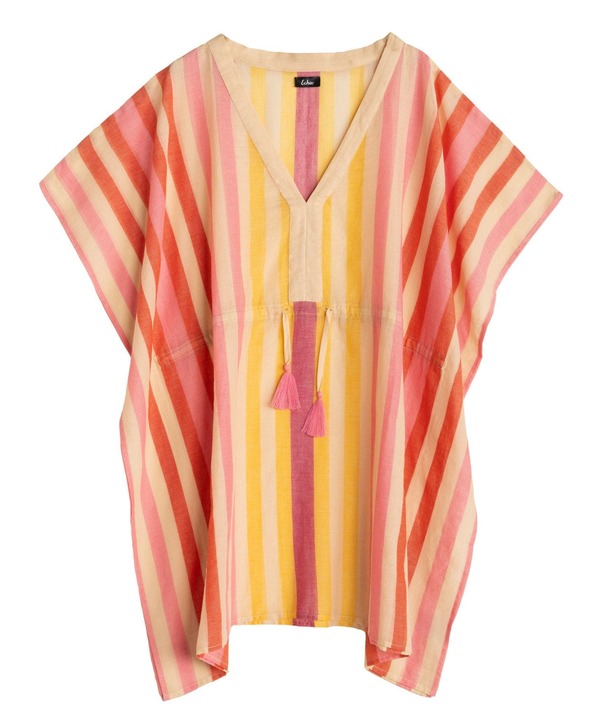 エコー レディース ボトムス カジュアルパンツ Echo Cabana Stripe Caftan Beach Pink ピンク｜ReVida 店