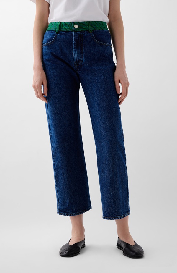 スカルパーズ レディース ボトムス デニムパンツ Scalpersctrize Denim Pant Indigo インディゴ｜ReVida 店