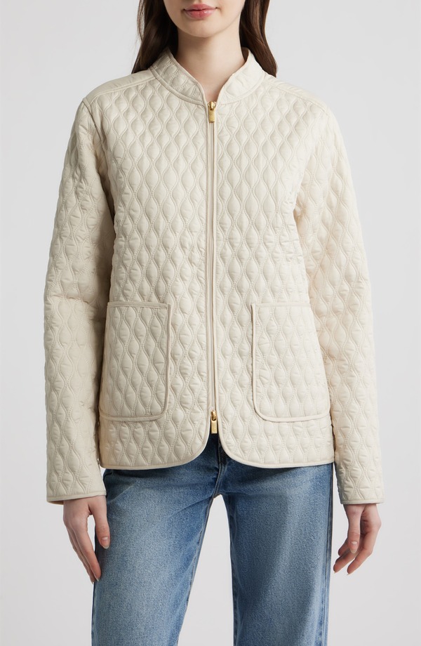 イルセヤコブセン レディース アウター ジャケット・ブルゾン キルティング Ilse Jacobsen Ally 07 Quilted Jacket KIT｜ReVida 店
