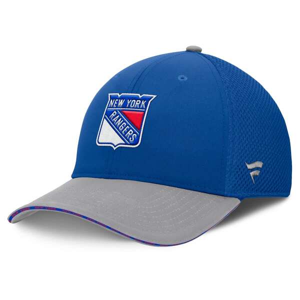 ファナティクス メンズ アクセサリー 帽子 Men's Fanatics Blue New York Rangers Fundamentalspan Flex Hat Blue ブルー|ReVida 店