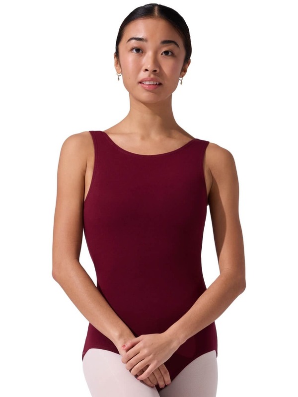 カペジオ レディース トップス シャツ CAPEZIO High-Neck Tank Leotard brown ブラウン|ReVida 店