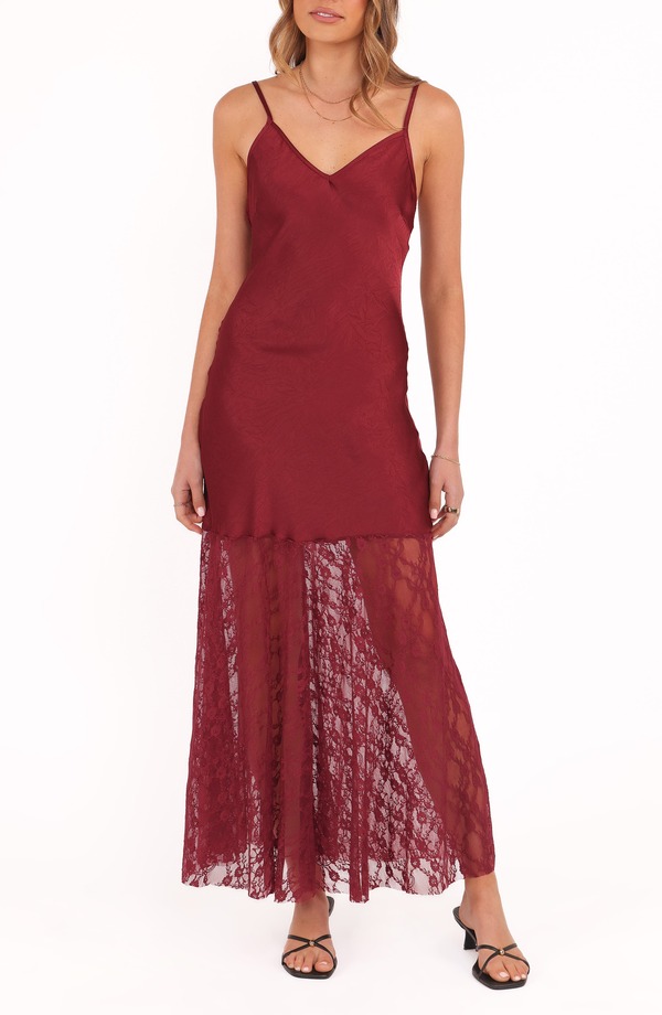 ペタルアンドパップ レディース トップス ワンピース A ライン Petal & Pup Elowyn A-Line Dress CHERRY｜ReVida 店