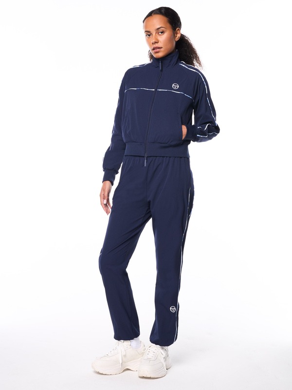 セルジオタッキーニ レディース アウター ジャケット・ブルゾン Sergio Tacchini Women's Lioni Track Jacket MARITIME BLUE ブルー｜ReVida 店
