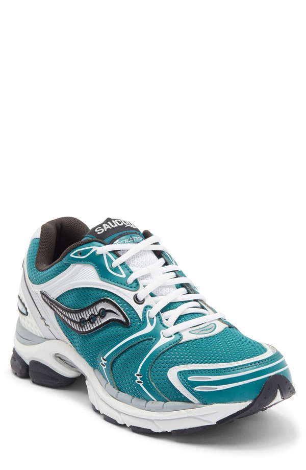 サッカニー メンズ シューズ スニーカー Saucony ProGrid Triumph 4 Sneaker Teal/ Silver ティール