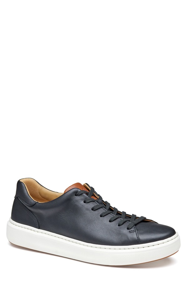 ジョンストンアンドマーフィー メンズ シューズ スニーカー Johnston & Murphy Andersneaker Black Full Grain ブラック