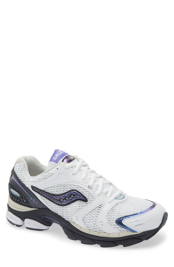 サッカニー メンズ シューズ スニーカー Saucony ProGrid Triumph 4 Sneaker White/ Nights ホワイト