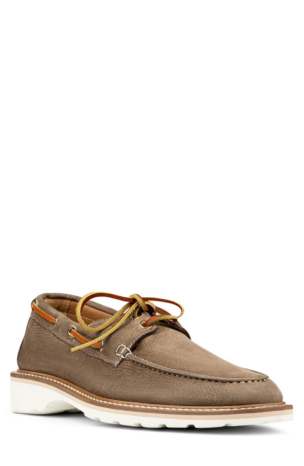 ドナルドプリネール メンズ シューズ Donald Pliner Dempsey Boat Shoe Taupe トープ｜ReVida 店