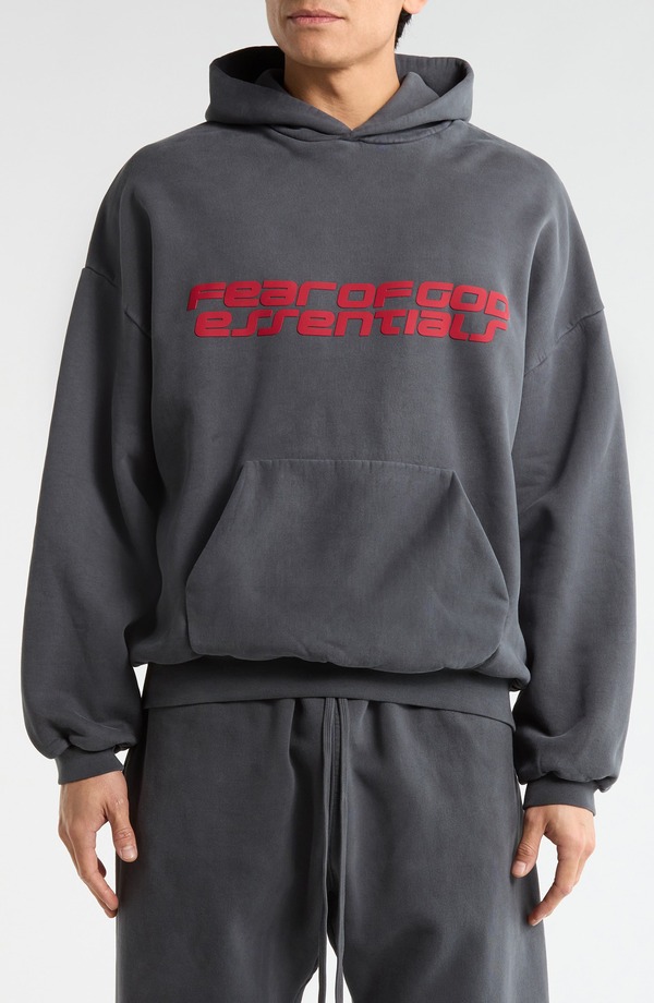 フィアオブゴッド メンズ アウター パーカー・スウェット ロゴ グラフィック Fear of God Essentials \