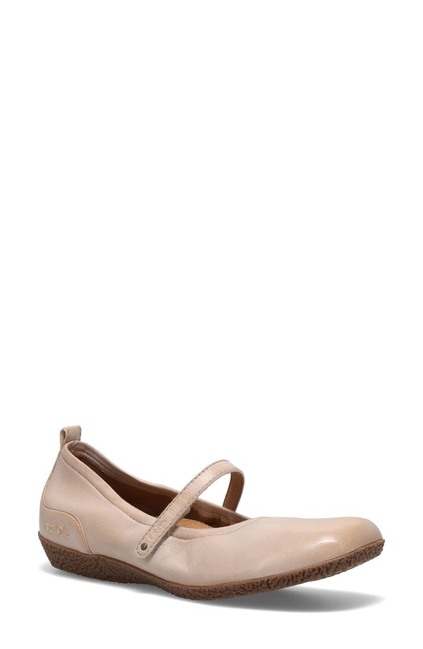 タウス レディース シューズ パンプス Taos Babble Mary Jane Flat Oyster