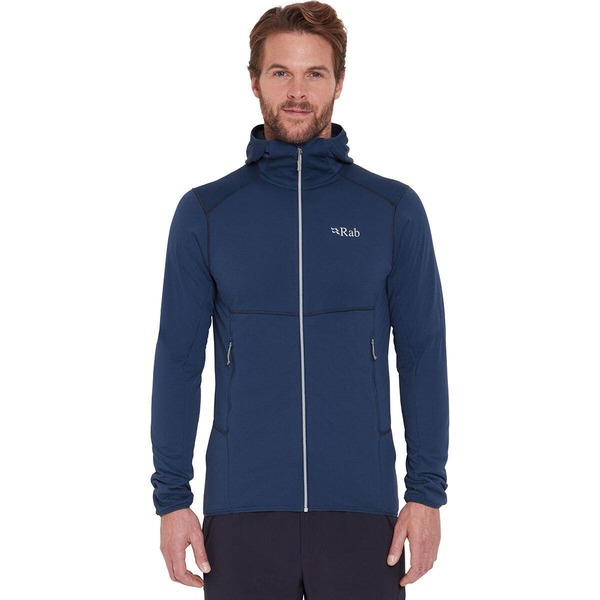 ラブ メンズ アウター ジャケット・ブルゾン フーデッドジャケット Rab Evolute Hooded Jacket - Men Tempest Blue ブルー